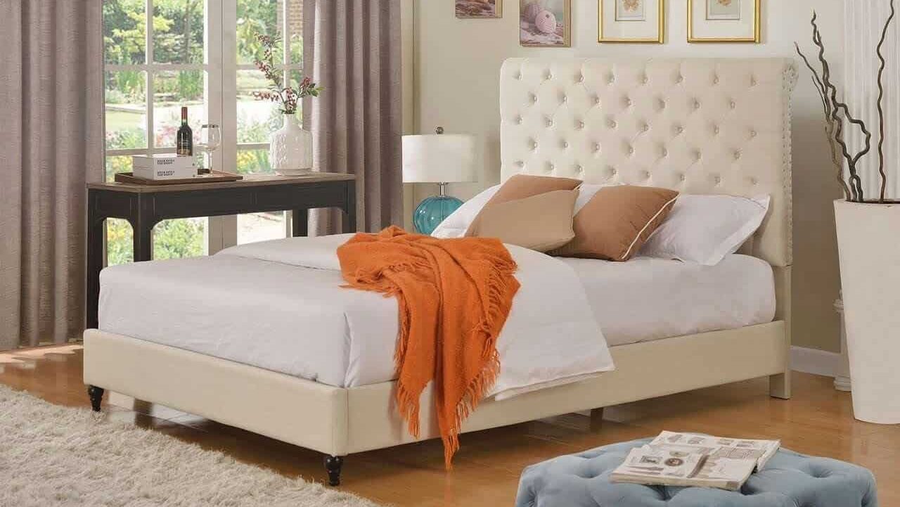 King Size Bed Frame With Headboard