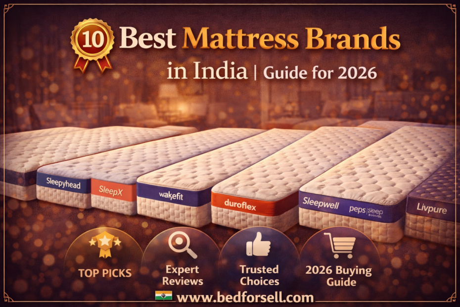 10 Best Mattress Brands in India | Guide for 2026