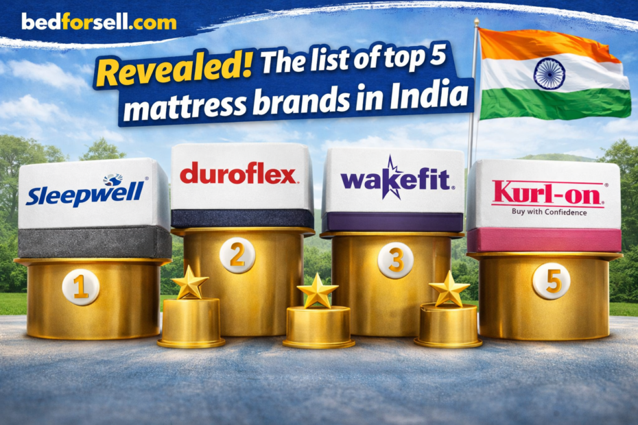 Revealed! The list of top 5 mattress brands in India