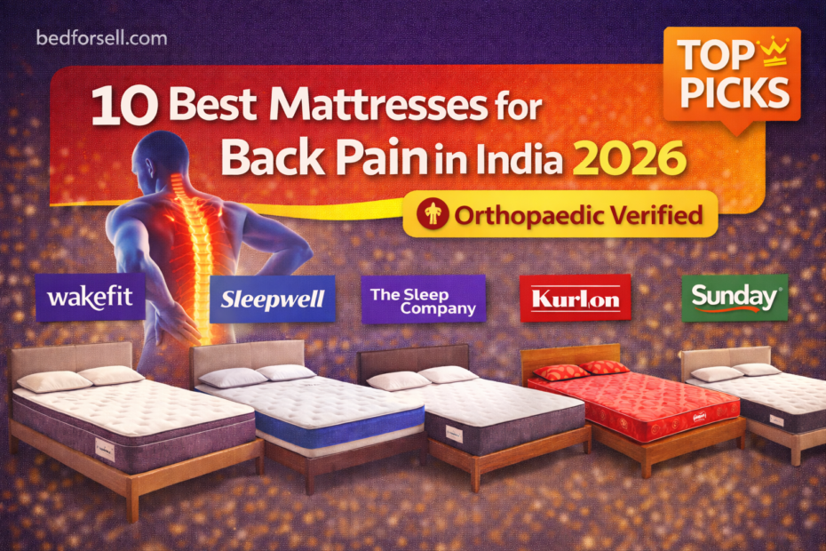 10 Best Mattresses for Back Pain in India