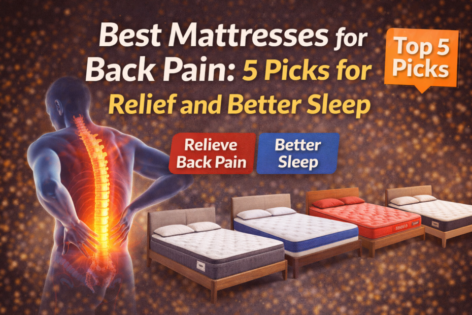 Best mattresses for back pain